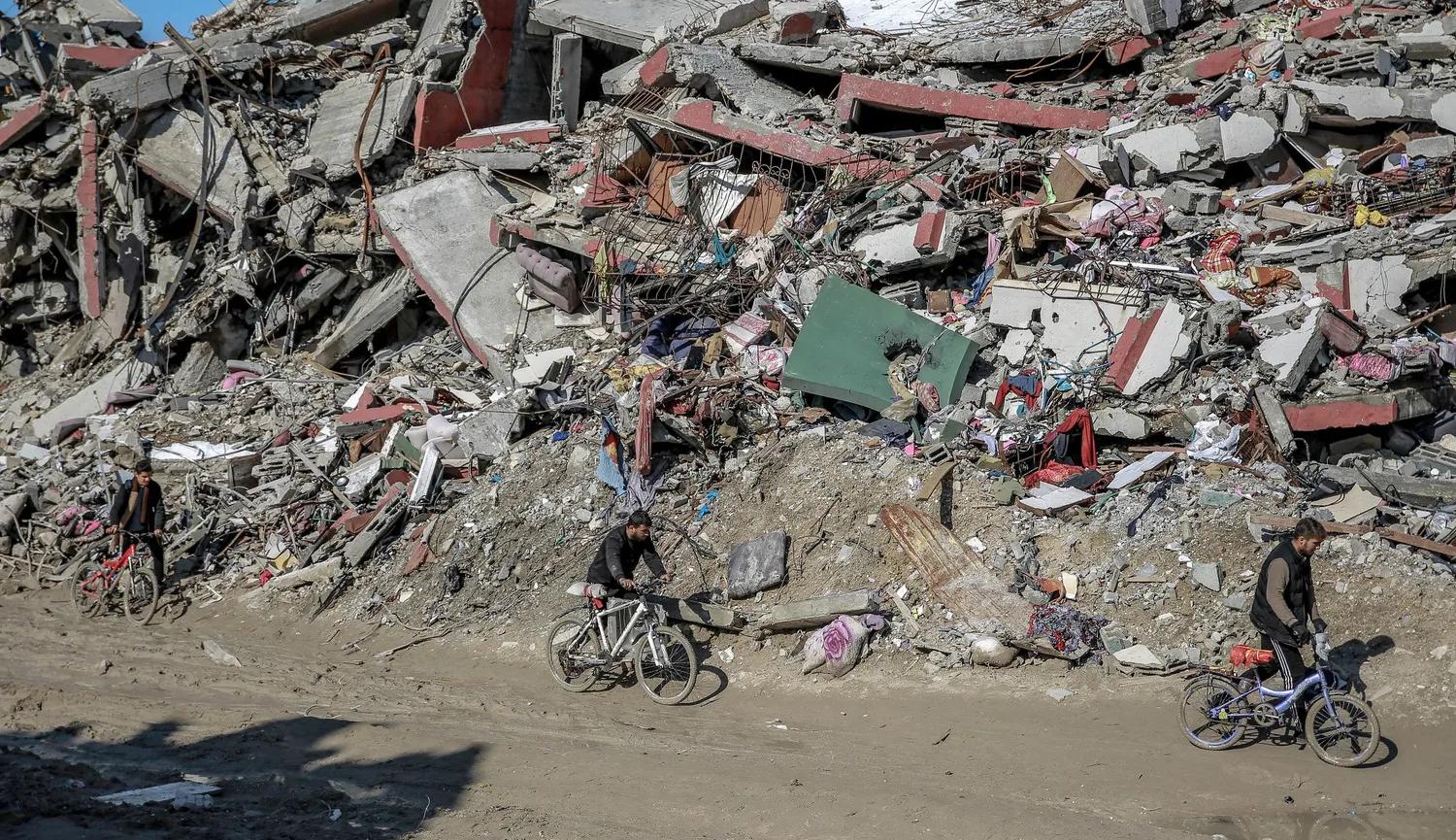 الدمار في مدينة غزة (نقلاً عن "هآرتس")